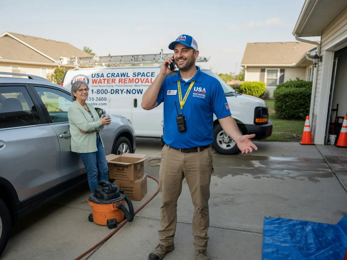 Crawl Space Water Removal Vernon, TX FAQs